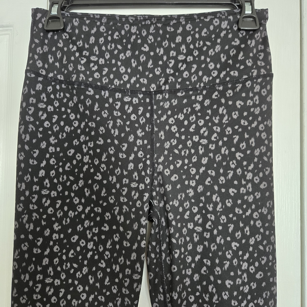 Bebe Leopard Print High-Waisted Leggings